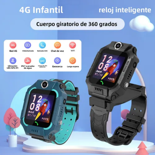 RELOJ INTELIGENTE INFANTIL CON GPS