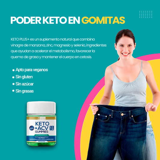 🍏✨KetoVine Luxe™- Gomitas Vinagre de Manzana