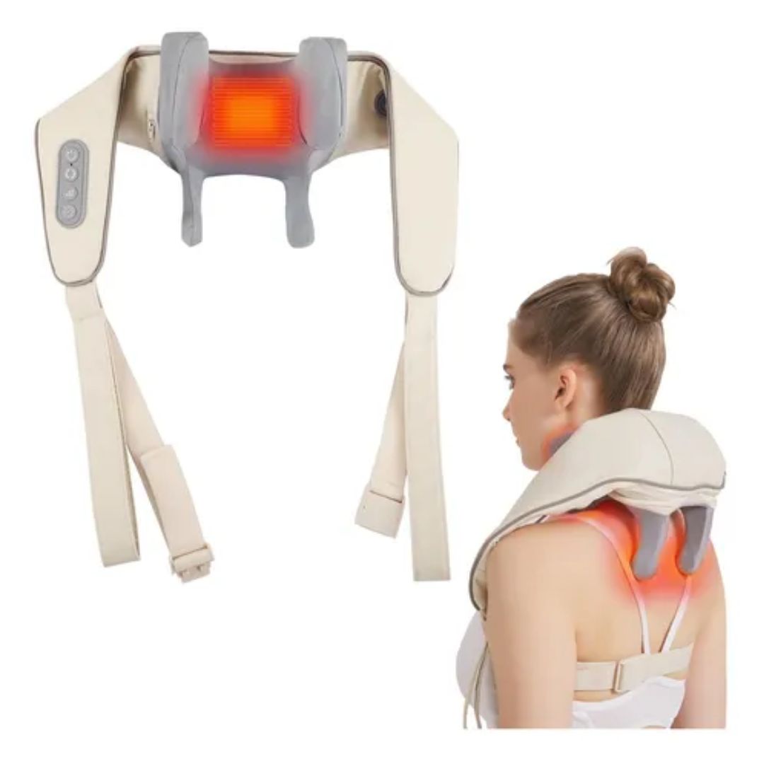 RelaxPro – Masajeador Inalámbrico de Cuello y Hombros