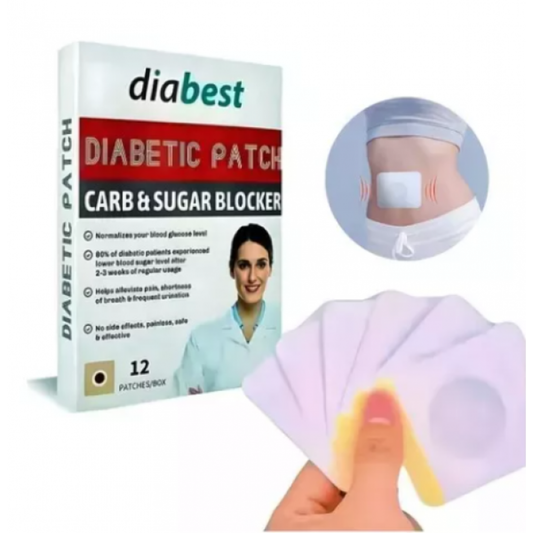 GlucoBalance™ – 12 Parches de apoyo para el equilibrio de la glucosa