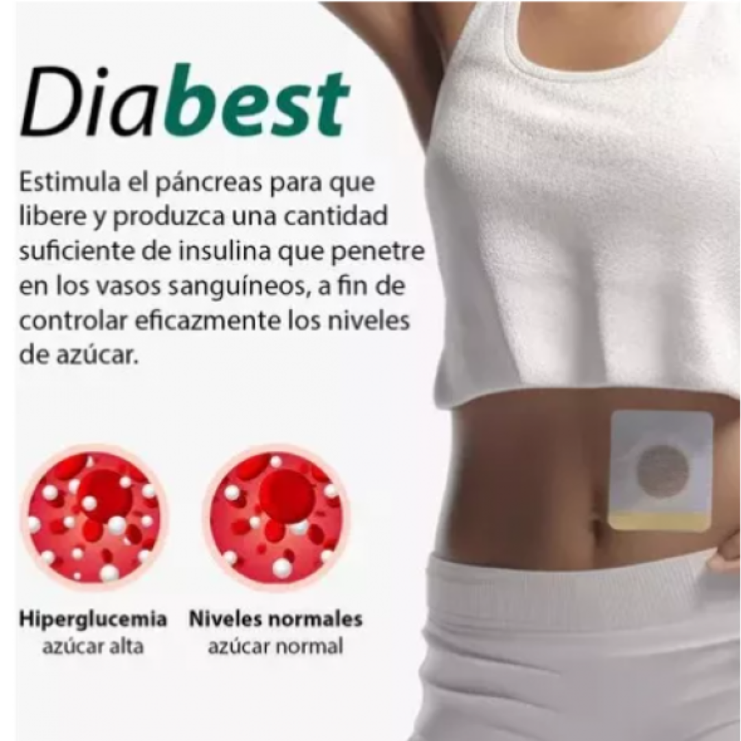 GlucoBalance™ – 12 Parches de apoyo para el equilibrio de la glucosa