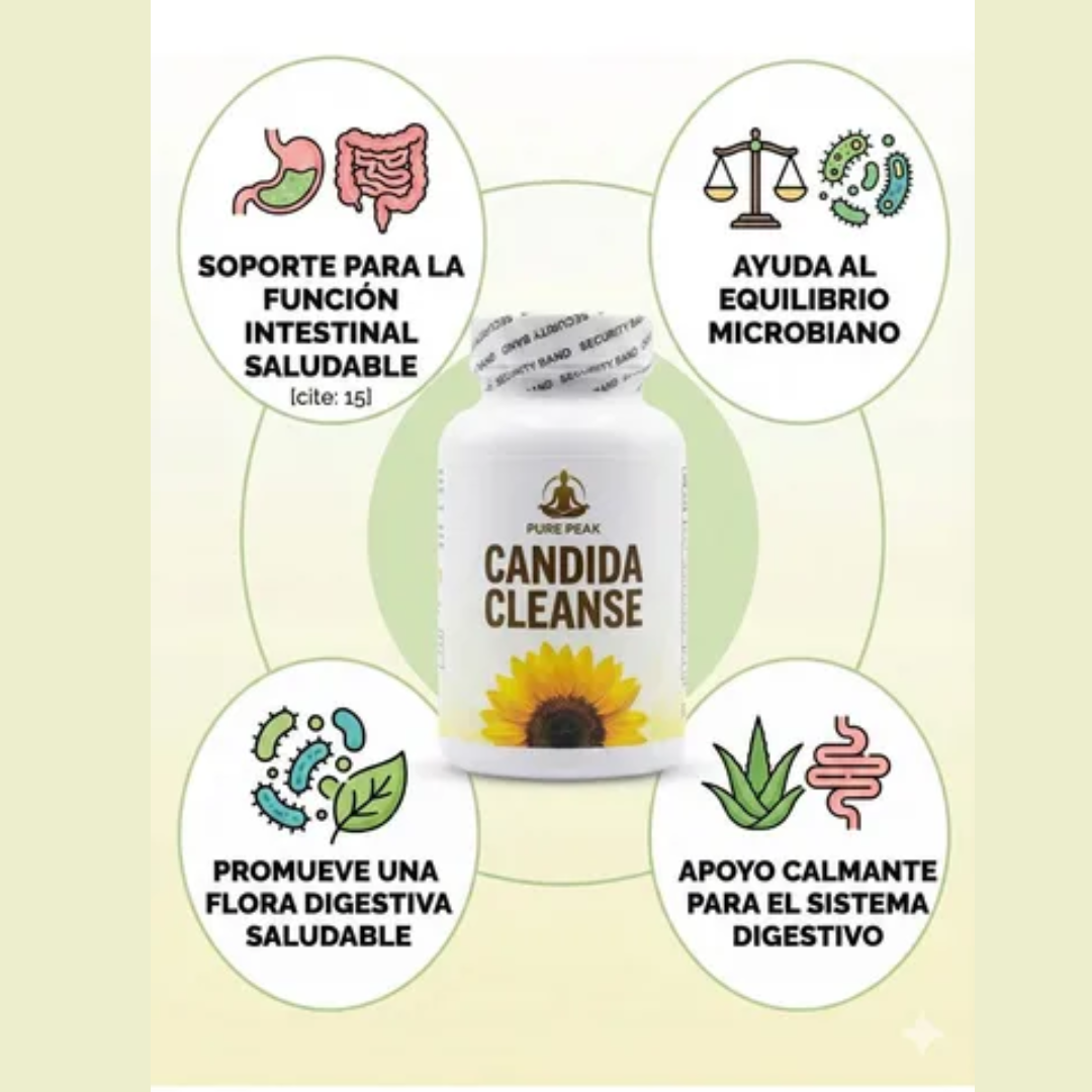 Cándida Cleanse-60 Cápsulas