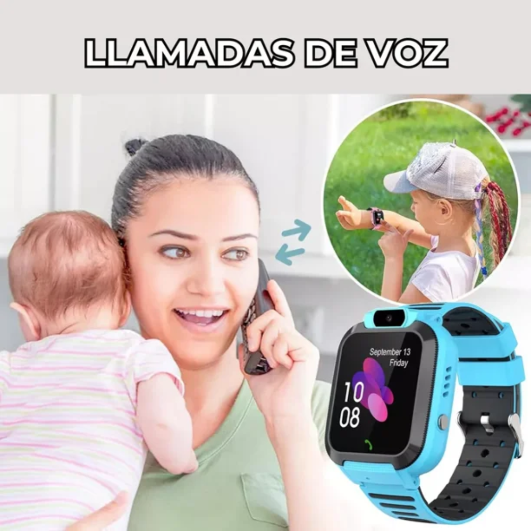 RELOJ INTELIGENTE INFANTIL CON GPS